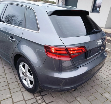 Audi A3 cena 39700 przebieg: 214000, rok produkcji 2013 z Płock małe 667